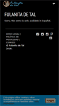 Mobile Screenshot of fulanitadetal.com