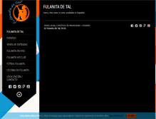 Tablet Screenshot of fulanitadetal.com